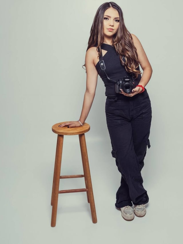 Giovanna Ackermann em seu retrato profissional