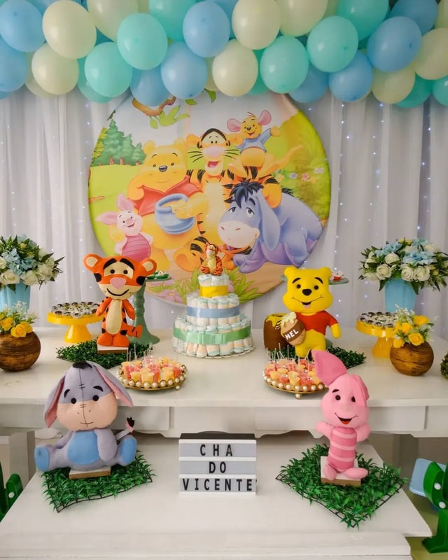 Decoração de celebração infantil